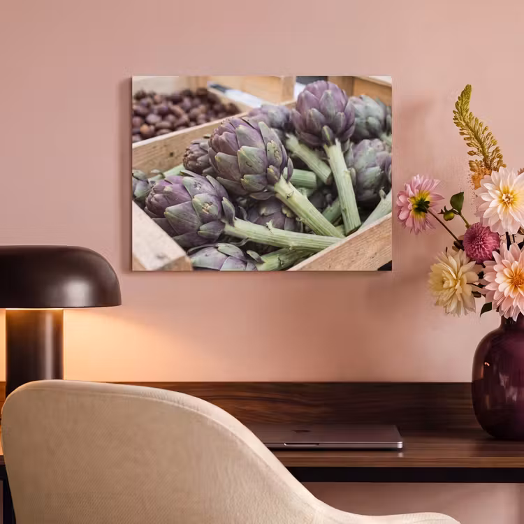 Acoustic Panel - Vegetables - Market - Fresh - Groenten - Markt - Vers PET vilt klein