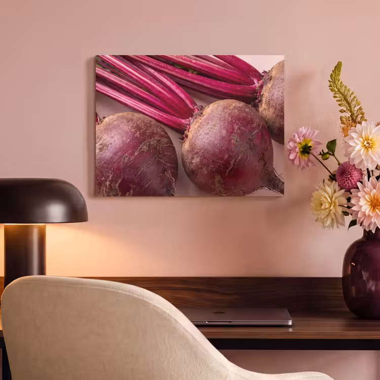 Acoustic Panel - Vegetables - Red - Fresh - Groente - Rood - Vers PET vilt klein
