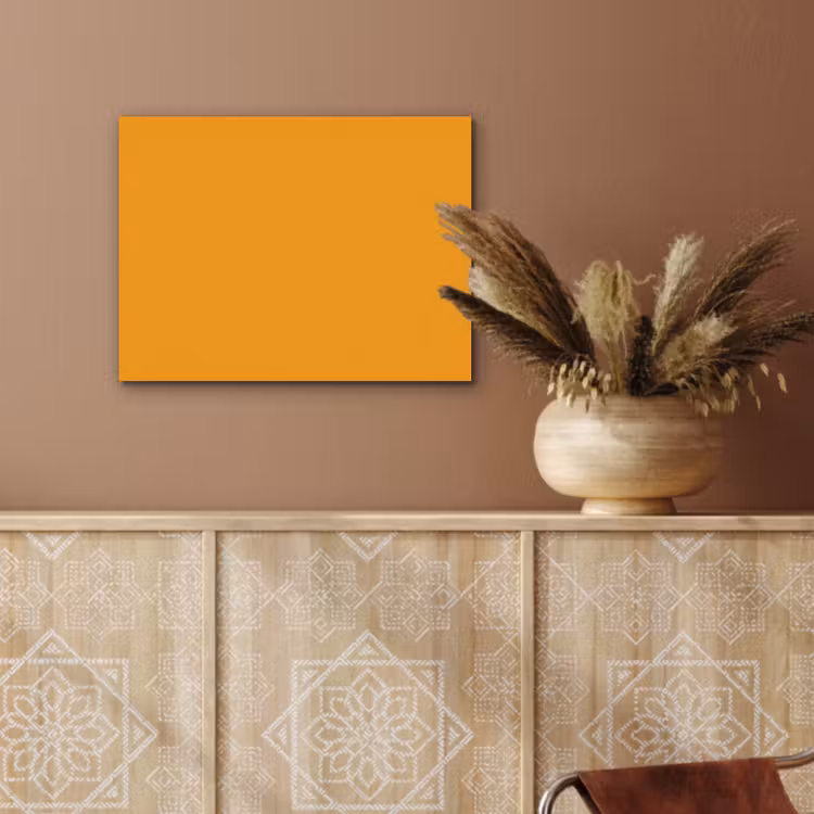 Warm - Ochre - Oranje PET vilt klein 837 -sfeer4