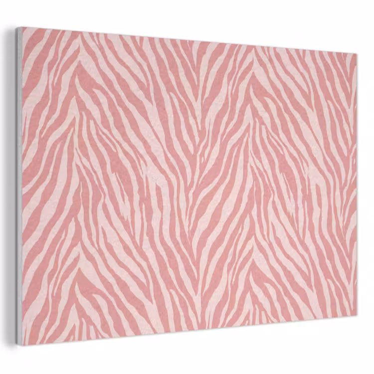 Zebra - Print - Roze PET vilt klein 837 -3d