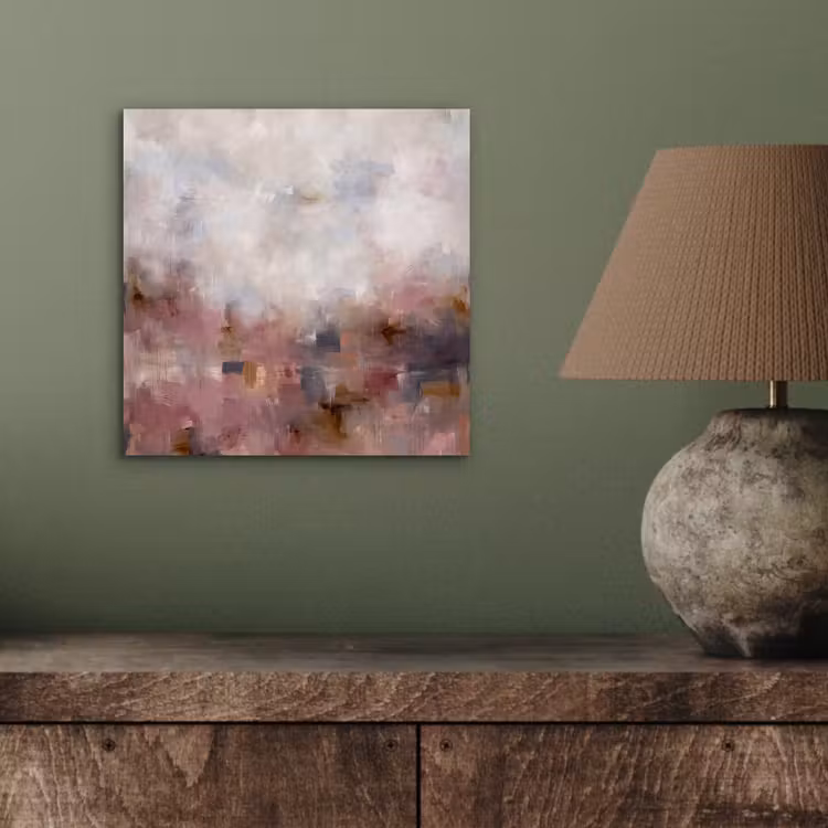 Abstract - Vloeiend - Kunst - Modern - Beige aluminium wit klein -sfeer2