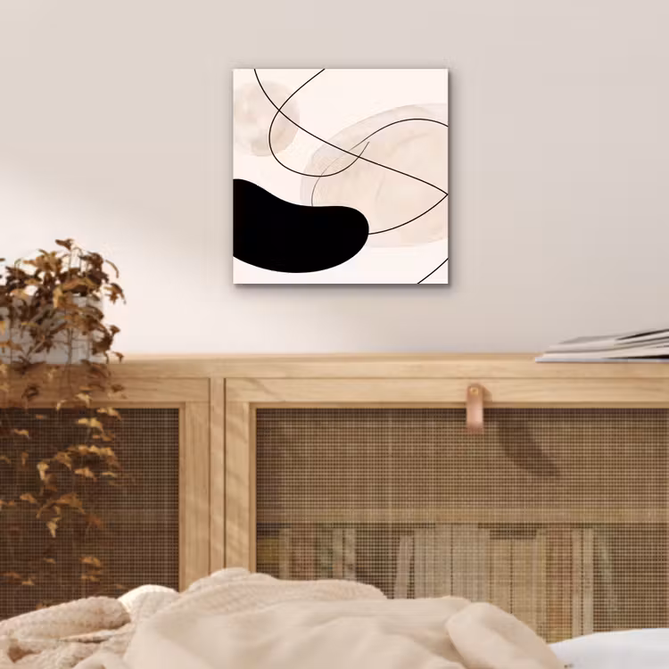 aluminium wall art - Abstract - Forms - Art - Abstract - Vormen - Kunst aluminium wit klein