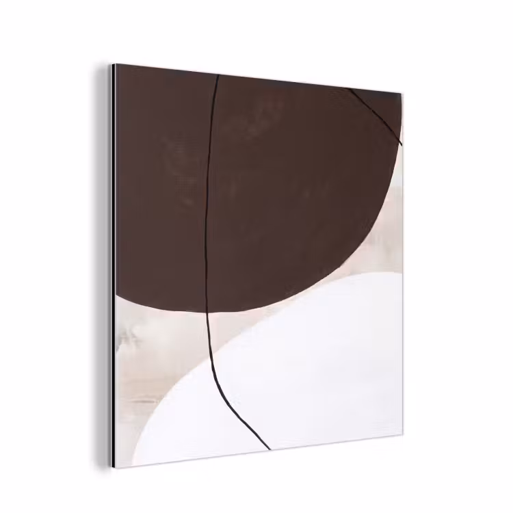aluminium wall art - Abstract - Forms - Modern - Abstract - Vormen - Modern aluminium wit klein