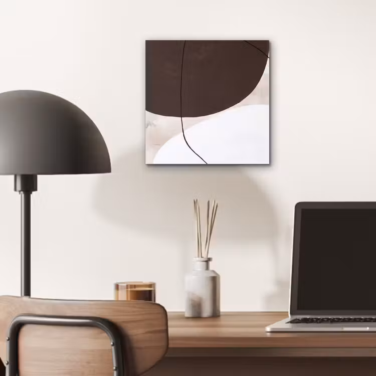 aluminium wall art - Abstract - Forms - Modern - Abstract - Vormen - Modern aluminium wit klein