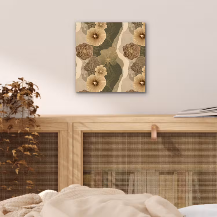 Abstract - Modern - Groen aluminium wit klein 46 -sfeer3