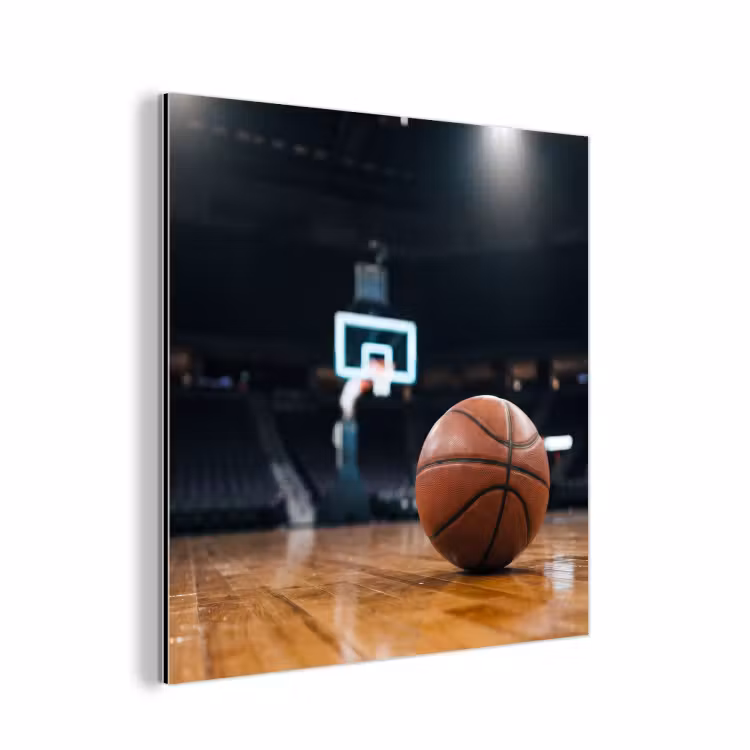 Basketbal - Arena - Sport aluminium wit klein -3d