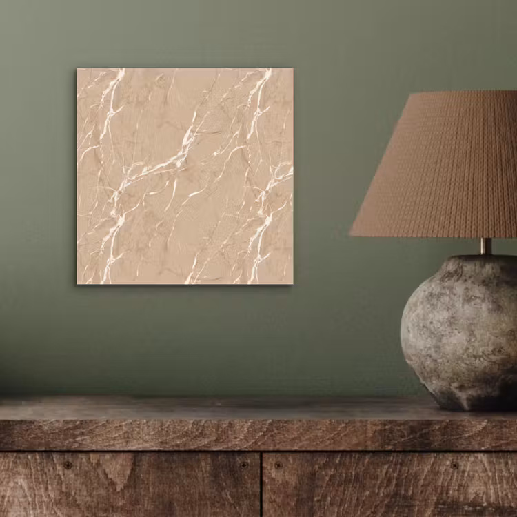 Beige - Marmer - Organisch - Wit aluminium wit klein 46 -sfeer2