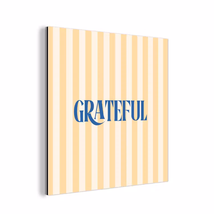 Blauw - Geel - Strepen - Grateful aluminium wit klein -3d