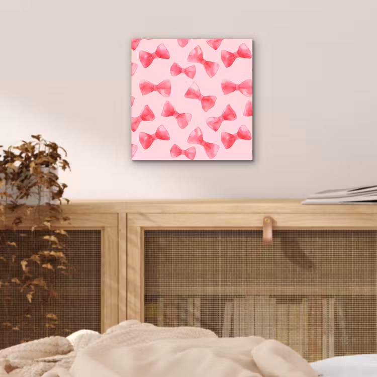 Strikken - Aquarel - Roze aluminium wit klein 46 -sfeer3