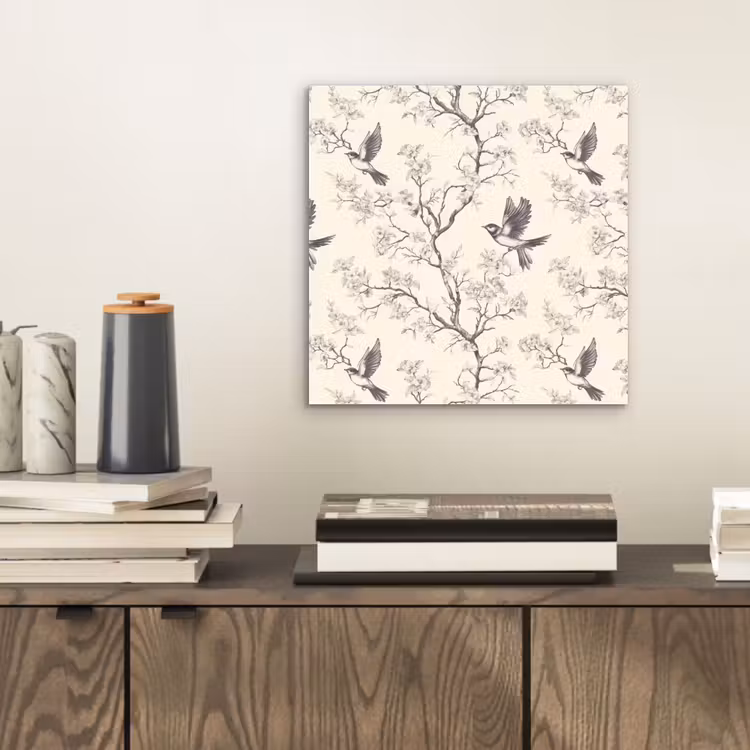 Takken - Vogels - Beige aluminium wit klein 46 -sfeer1
