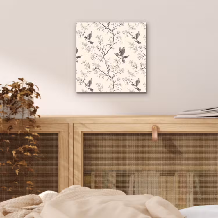 Takken - Vogels - Beige aluminium wit klein 46 -sfeer3