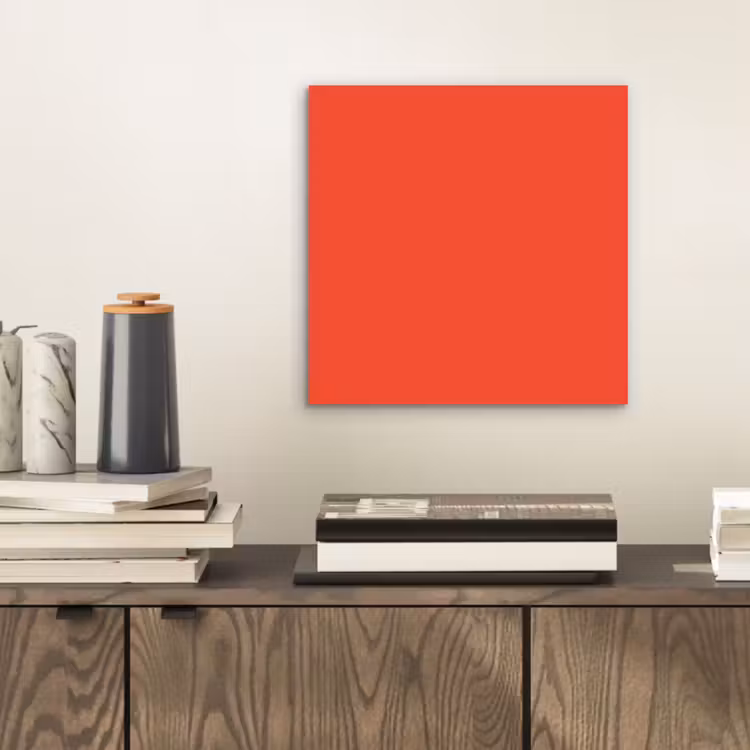 Burnt - Coral - Oranje aluminium wit klein 46 -sfeer1