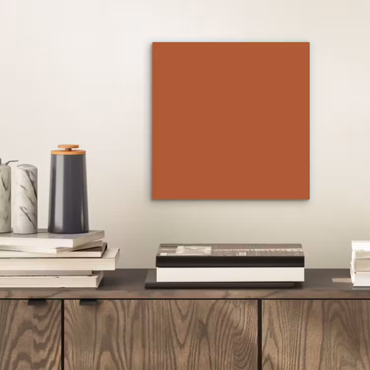 Burnt - Sienna - Oranje aluminium wit klein 46 -sfeer1