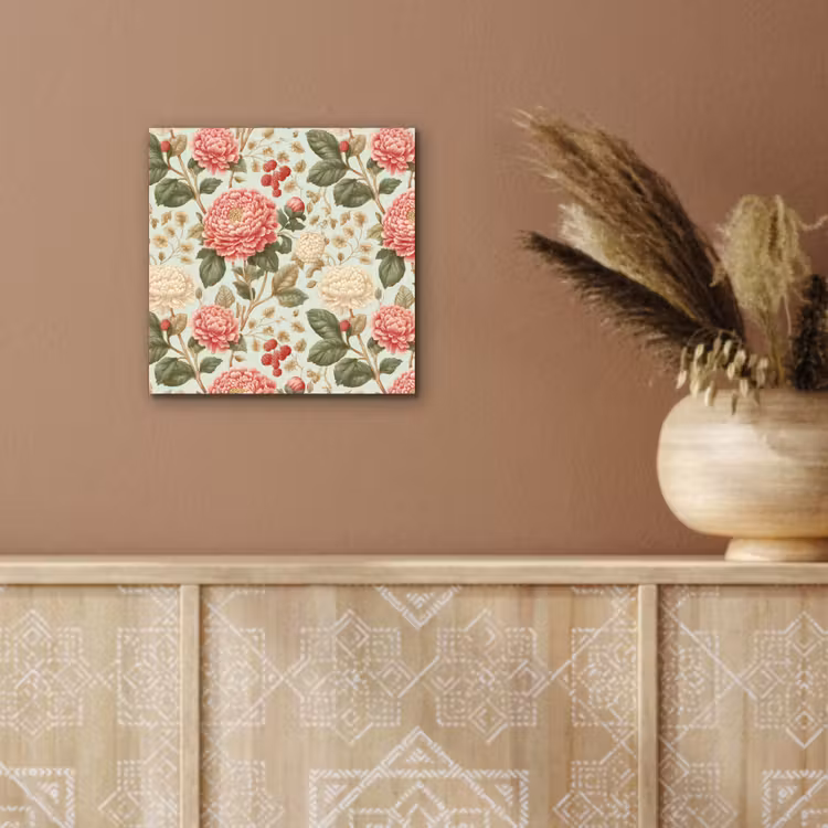 Klassiek - Botanisch - Veelkleurig aluminium wit klein 46 -sfeer4