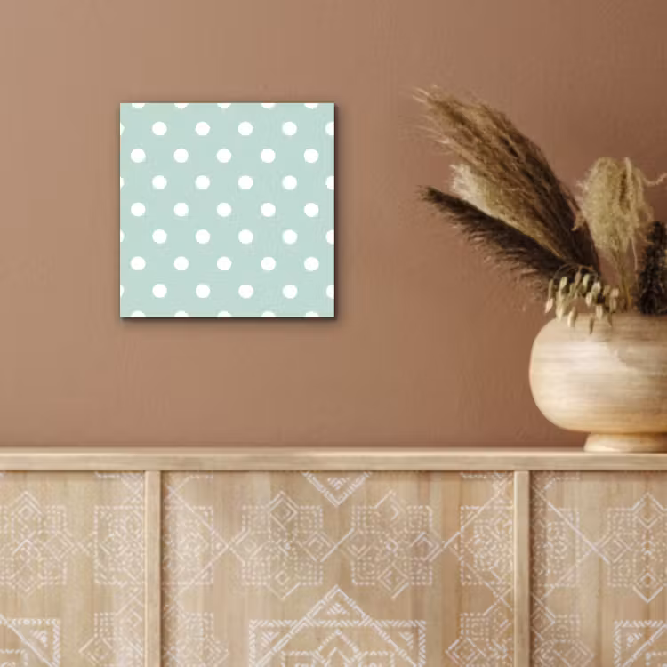 Klassiek - Polka - Groen aluminium wit klein 46 -sfeer4