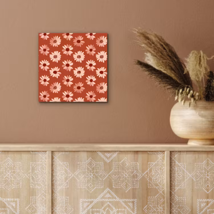 Madelief - Retro - Terracotta aluminium wit klein 46 -sfeer4