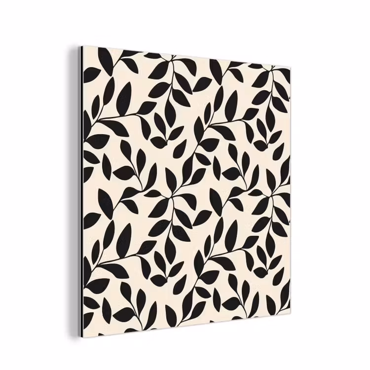Elegant - Patroon - Zwart - Beige aluminium wit klein 46 -3d