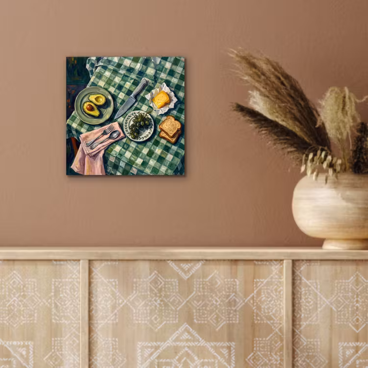Eten - Ontbijt - Tafel - Modern - Groen aluminium wit klein -sfeer4