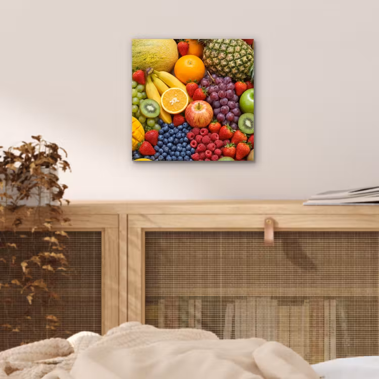 Eten - Fruit - Vers - Kleurrijk - Voeding aluminium wit klein -sfeer3