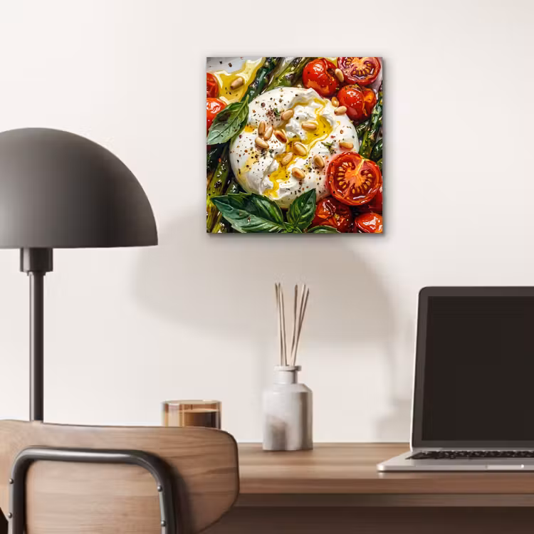 Eten - Groenten - Kaas - Modern - Vers aluminium wit klein -sfeer5