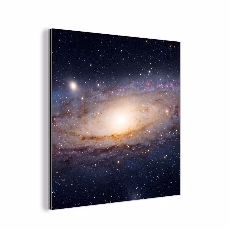 aluminium wall art - Galaxy - Space - Cosmos - Sterrenstelsel - Ruimte - Kosmos aluminium wit klein