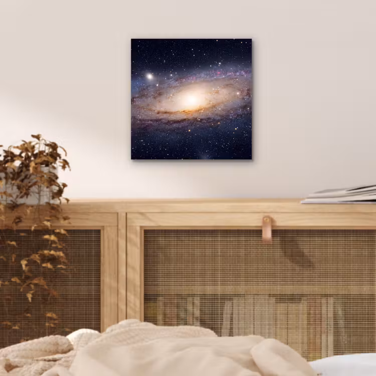 aluminium wall art - Galaxy - Space - Cosmos - Sterrenstelsel - Ruimte - Kosmos aluminium wit klein