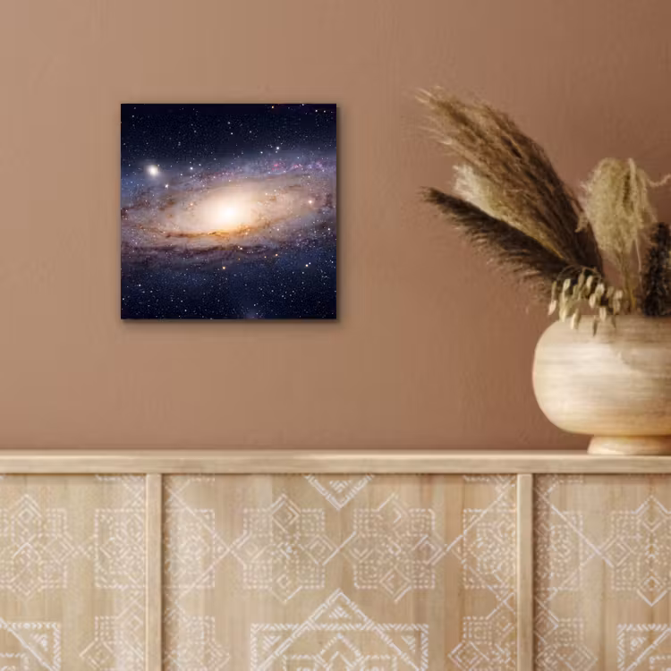 aluminium wall art - Galaxy - Space - Cosmos - Sterrenstelsel - Ruimte - Kosmos aluminium wit klein
