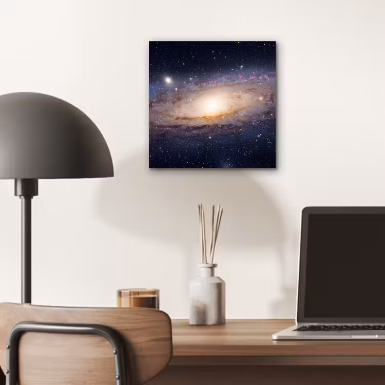 aluminium wall art - Galaxy - Space - Cosmos - Sterrenstelsel - Ruimte - Kosmos aluminium wit klein
