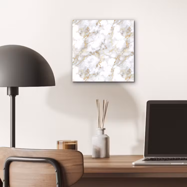 Gouden aders - Marmer - Wit aluminium wit klein 46 -sfeer5
