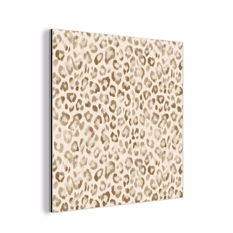 Luipaard - Klassiek - Beige aluminium wit klein 46 -3d