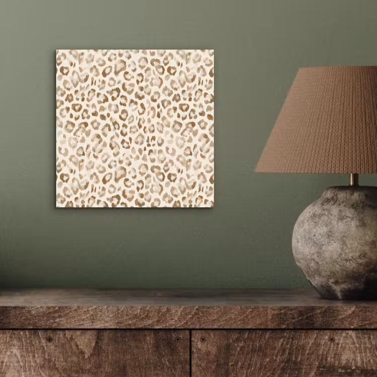 Luipaard - Klassiek - Beige aluminium wit klein 46 -sfeer2