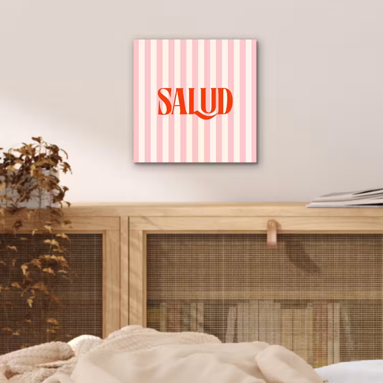 Zachtroze - Rood - Strepen - Salud aluminium wit klein -sfeer3