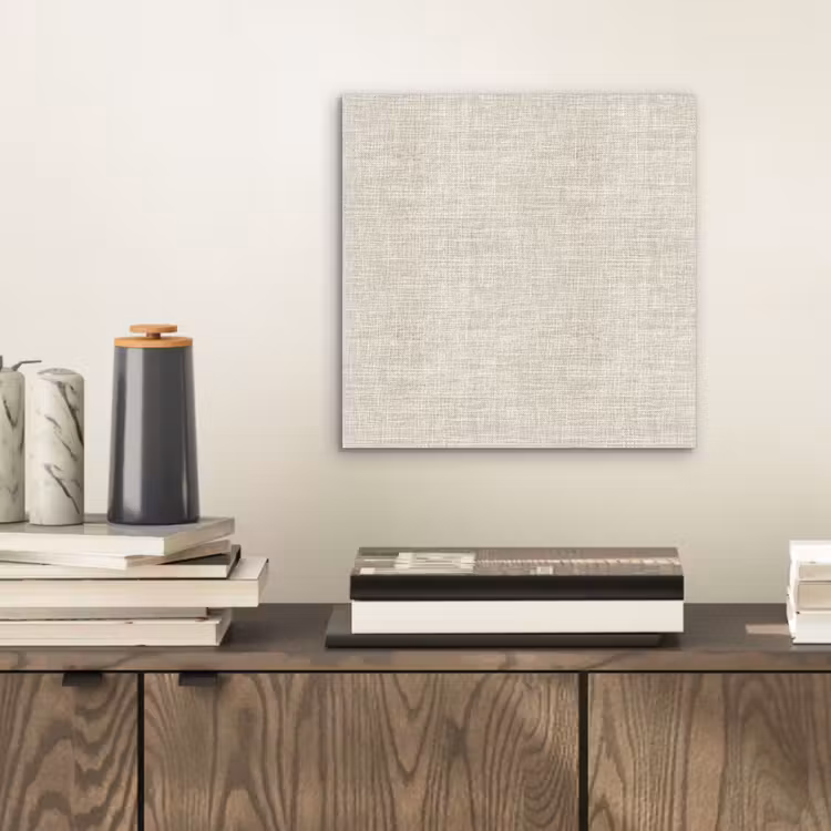 Linnen - Textuur - Beige aluminium wit klein 46 -sfeer1