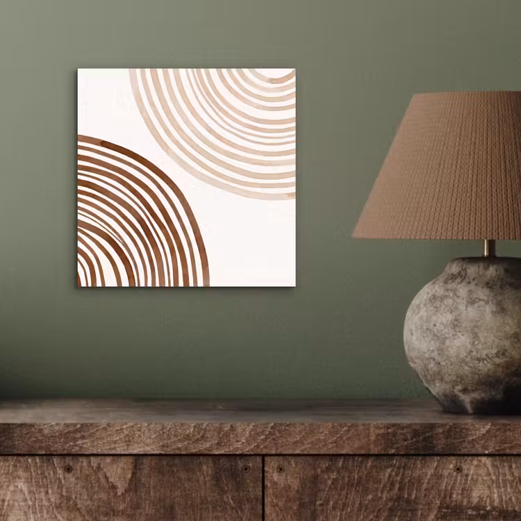 aluminium wall art - Lines - Minimalist - Art - Lijnen - Minimalistisch - Kunst aluminium wit klein