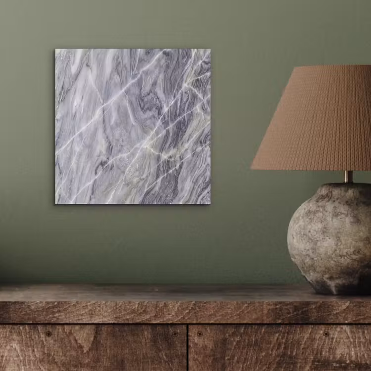 Marmer - Ader - Patroon - Abstract - Grijs aluminium wit klein -sfeer2