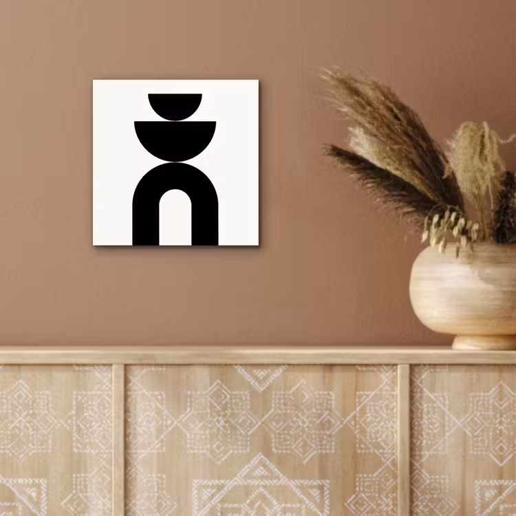 aluminium wall art - Minimalist - Art - White - Minimalistisch - Kunst - Wit aluminium wit klein