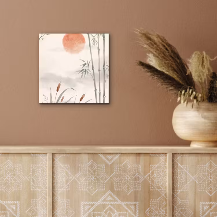Minimalistisch - Bamboe - Groen aluminium wit klein -sfeer4