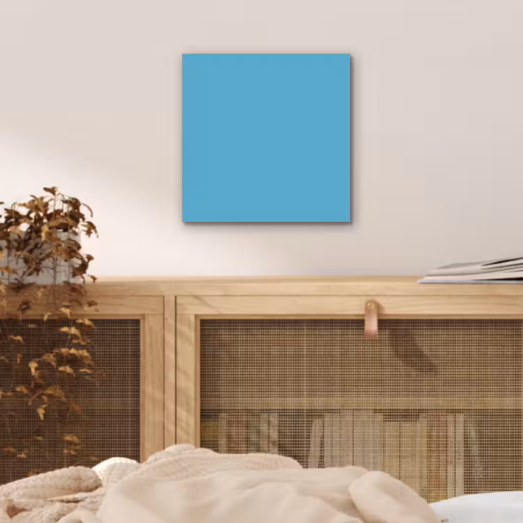 Ocean - Teal - Blauw aluminium wit klein 46 -sfeer3