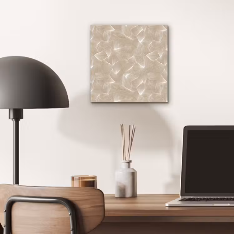 Organisch - Textuur - Beige aluminium wit klein 46 -sfeer5