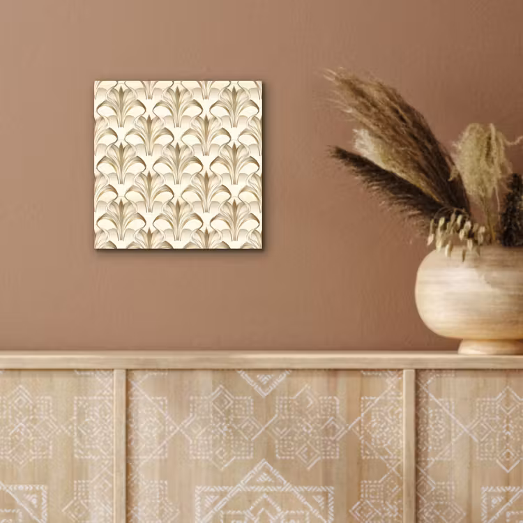 Ornament - Barok - Goud aluminium wit klein 46 -sfeer4