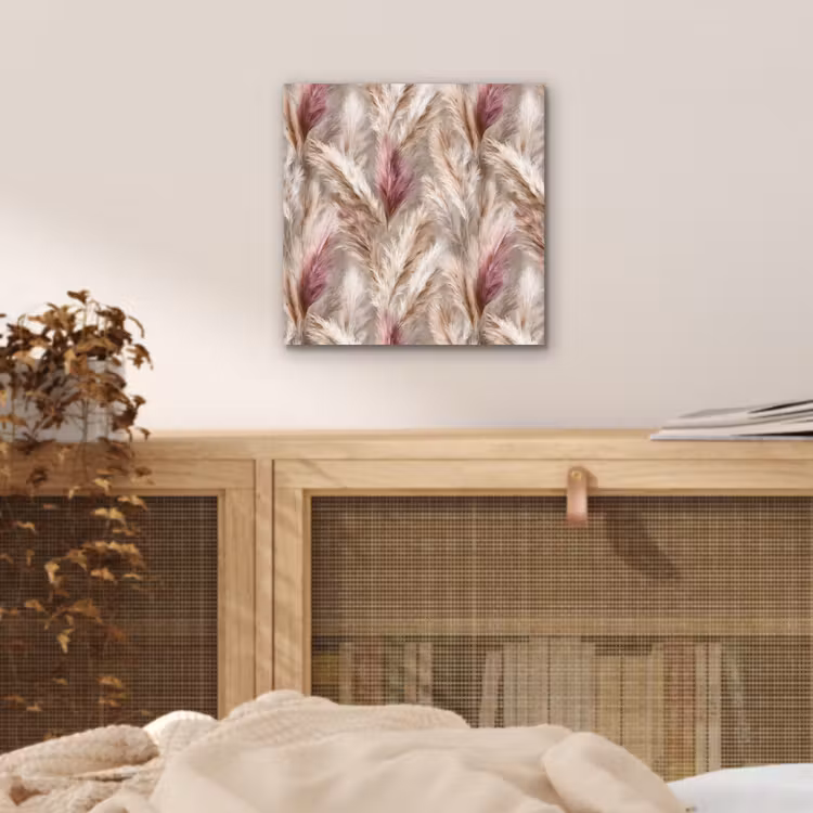 Pampasgras - Pluizig - Kleurrijk aluminium wit klein 46 -sfeer3
