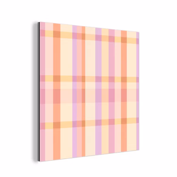 Pastel - uitpatroon - Geometrisch aluminium wit klein 46 -3d