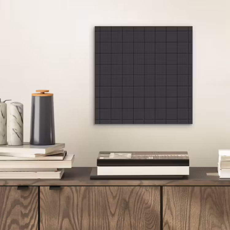 Patroon - Tegel - Antraciet aluminium wit klein 46 -sfeer1