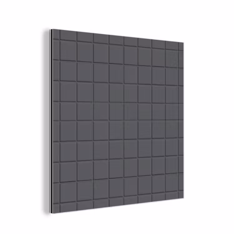 Patroon - Tegel - Grafiet - Grijs aluminium wit klein 46 -3d