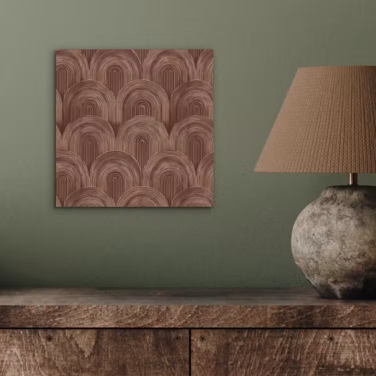 Ritmisch - Effect - Bruin aluminium wit klein 46 -sfeer2