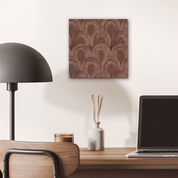 Ritmisch - Effect - Bruin aluminium wit klein 46 -sfeer5