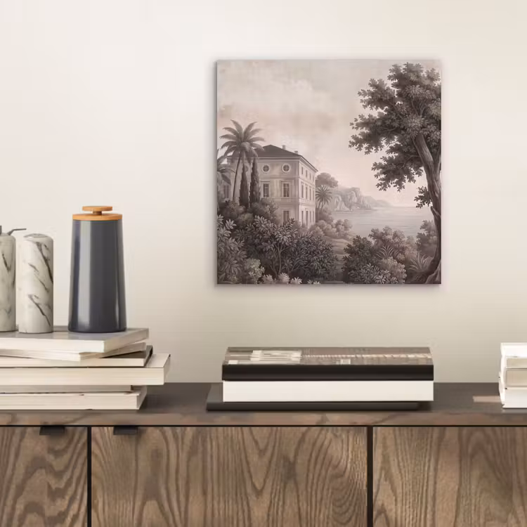 Zee - Villa - Beige aluminium wit klein -sfeer1