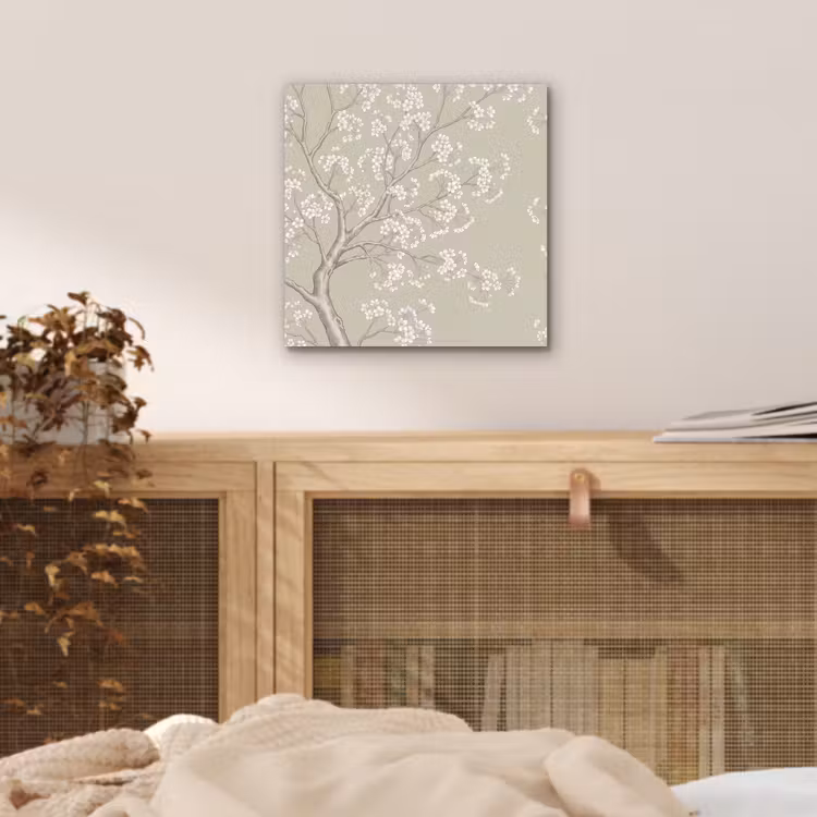 Sereen - Bloesem - Wit aluminium wit klein -sfeer3