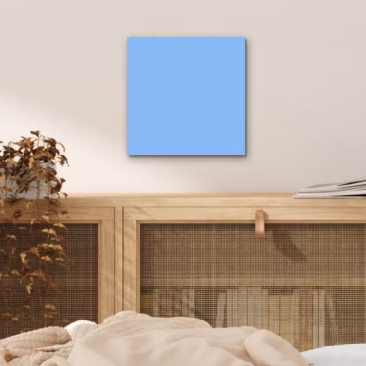 Sky - Glow - Blauw aluminium wit klein 46 -sfeer3