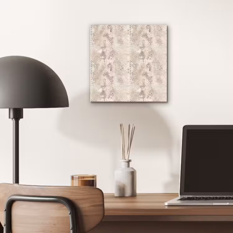 Slang - Patroon - Beige aluminium wit klein 46 -sfeer5